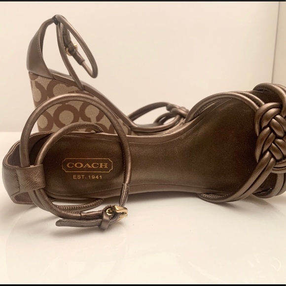 Coach Wedges - Picture 7 of 7